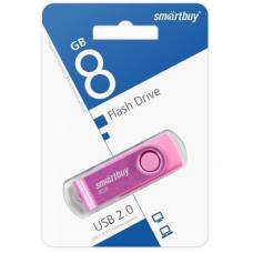 USB флеш 8Gb SmartBuy Twist pink