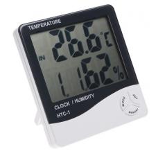 Термометр-гигрометр Орбита TDS HTC-1 HOM11 комн. (часы, будильник)