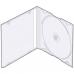Коробка для дисков (8см) mini CD (одинар,прозр.)