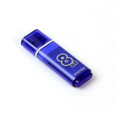 USB флеш 8Gb SmartBuy Glossy series Black