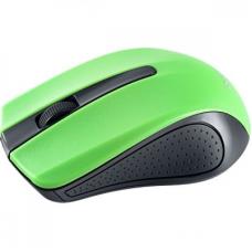 Мышь PERFEO RAINBOW Black/Green (беспроводная) USB 2*AAA