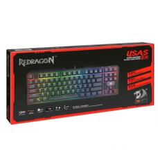 Клавиатура DEFENDER Redragon, Usas механическая,кабель 1,8м (проводная) Black