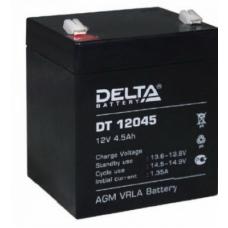 Аккумулятор 12V 4,5Ah Delta 12045 (д.90/ш.70/в.107мм)