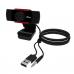 Веб-камера Ritmix RVC-110  (1280*720) черный-красный
