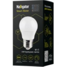 WI-Fi лампа Navigator шар NLL-G45-7-230-RGBWWW-E27